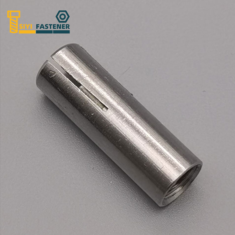 قطره فولاد ضد زنگ در لنگر بدون Knurling